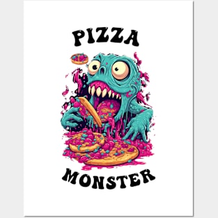 The Pizza Monster Posters and Art